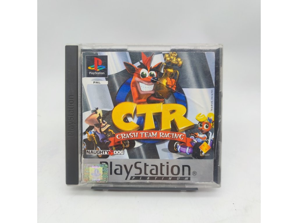 stav c crash tag team racing platinum kompletni ps1