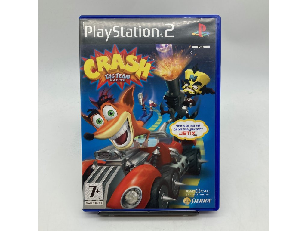 Stav C Crash Tag Team Racing kompletní (PS2)