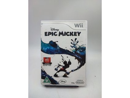 stav a disney epic mickey kompletni wii