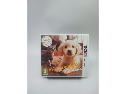 nintendogs cats golden retriever new friends kompletni 3ds