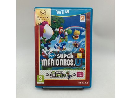Stav B New Super Mario Bros. U + New Super Luigi U Nintendo Selects (Wii U)