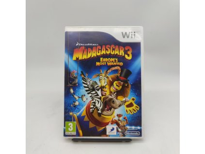 stav a madagascar 3 europe s most wanted kompletni wii