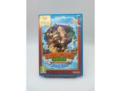 donkey kong country tropical freeze kompletni wii u