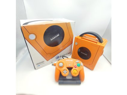 gamecube orange jap kompletni stav b 01 gc
