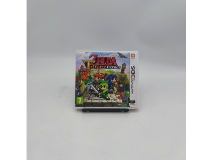 the legend of zelda tri force heroes kompletni 3ds