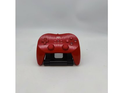 wii pro controller cerveny wii