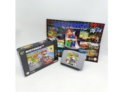 mario kart 64 kompletni n64