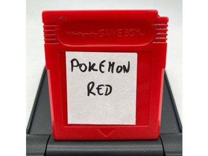 Stav C Cartridge Pokémon Red (GB)