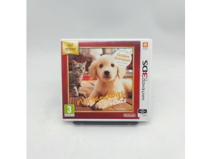 nintendogs cats golden retriever new friends nintendo selects kompletni 3ds