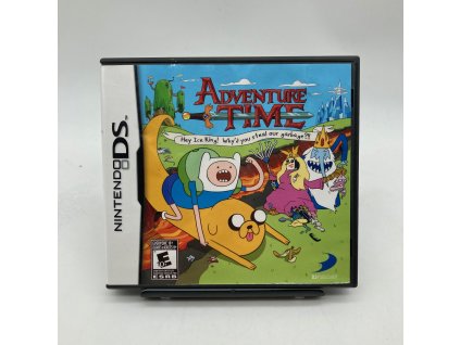 Stav B Adventure Time Hey Ice King! Why'd you steal our Garbage? kompletní (NDS)