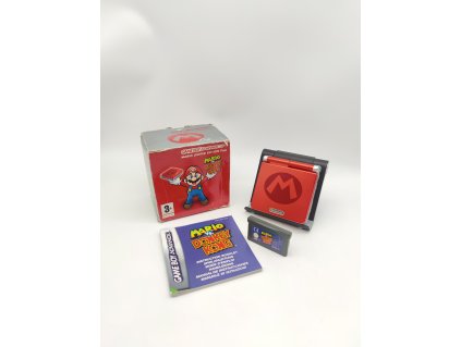 gameboy advance sp mario limited edition kompletni stav a gba