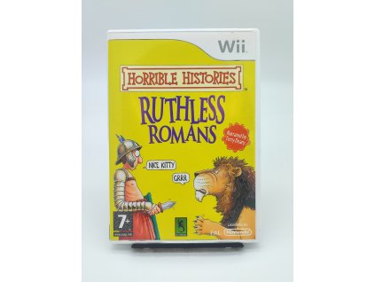 stav a horrible histories ruthless romans kompletni wii