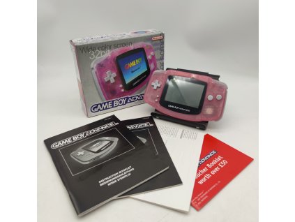 gameboy advance pink kompletni stav a gba