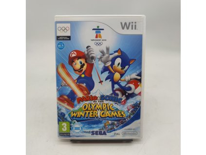 stav a mario and sonic at the olympic winter games kompletni wii