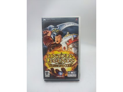 untold legends the warrior s code kompletni psp