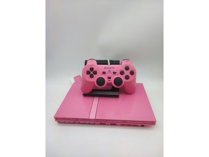 playstation 2 slim pink stav a ps2