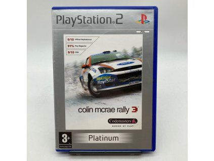 Stav B Colin McRae Rally 3 Platinum kompletní (PS2)