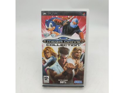 sega mega drive collection kompletni psp
