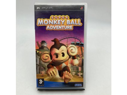 Stav B Super Monkey Ball Adventure kompletní (PSP)
