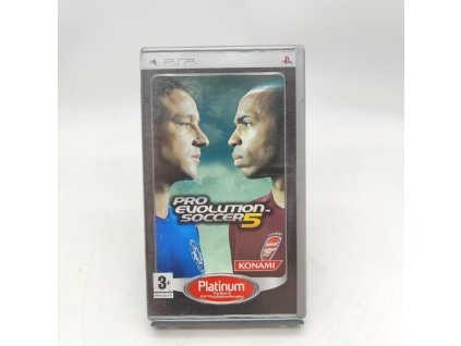 pro evolution soccer 5 platinum 2 jakost psp