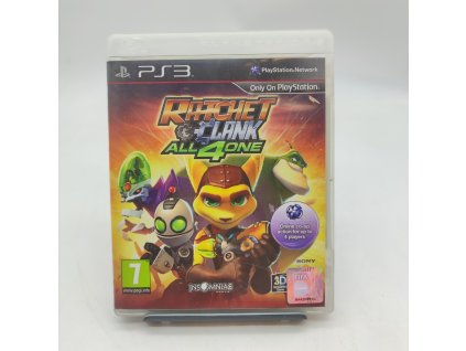 stav a ratchet and clank all 4 one kompletni ps3