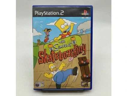 Stav B The Simpsons Skateboarding kompletní (PS2)