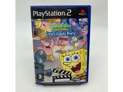Stav B Spongebob Squarepants Lights, Camera, Pants kompletní (PS2)