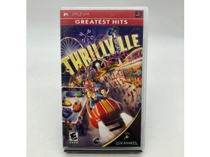 Stav B Thrillville Greatest Hits kompletní (PSP)