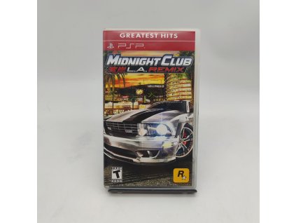 midnight club la remix greatest hits kompletni psp