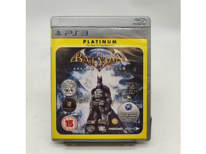 stav c batman arkham asylum platinum kompletni ps3