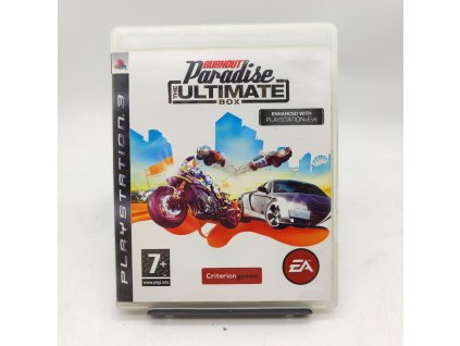 stav c burnout paradise the ultimate box kompletni ps3