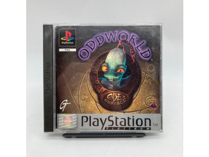 Stav B Oddworld Abe's Oddysee Platinum kompletní (PS1)