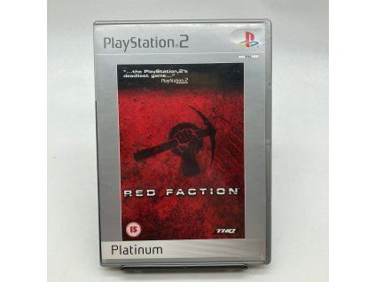 Stav B Red Faction Platinum kompletní (PS2)