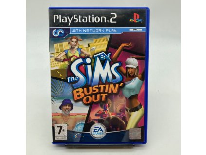 Stav B The Sims Bustin Out kompletní (PS2)