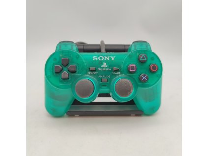 dualshock original akvamarinova stav b ps1