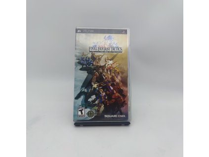 final fantasy tactics the war of the lions kompletni psp