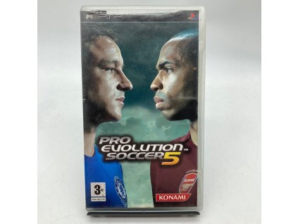 Stav C Pro Evolution Soccer 5 kompletní (PSP)