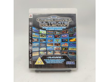 stav b sega mega drive ultimate collection kompletni ps3
