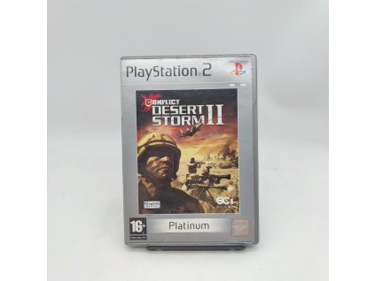 2 jakost conflict desert storm ii platinum ps2