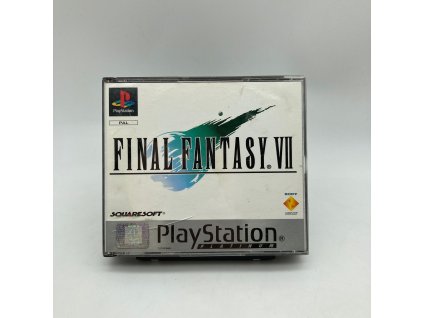 Stav B Final Fantasy VII Platinum kompletní (PS1)