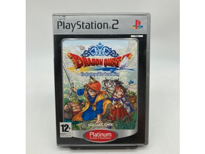 dragon quest the journey of the cursed king platinum kompletni ps2