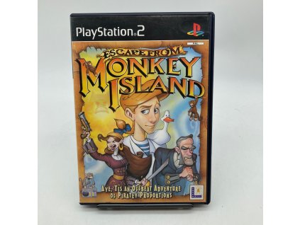Stav A Escape from Monkey Island kompletní (PS2)