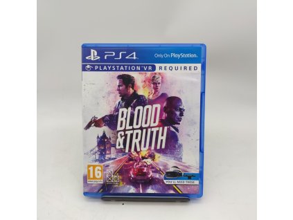 blood and truth ps4