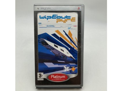 Stav B WipEout Pure Platinum kompletní (PSP)
