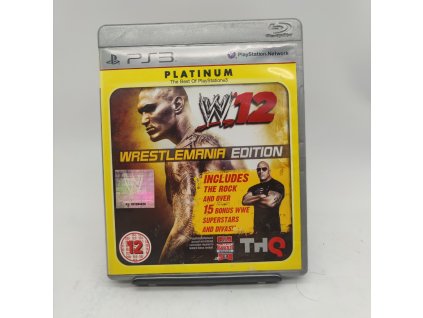 stav a wwe 12 wrestlemania edition platinum ps3