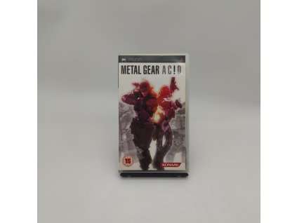 metal gear acid psp