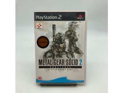 Stav A Metal Gear Solid 2 Substance kompletní (PS2)