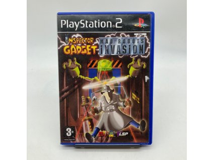 Stav A Inspector Gadget Mad Robots Invasion (PS2)