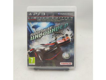 stav b ridge racer unbounded kompletni ps3