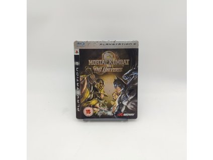 mortal kombat vs dc universe steelbook edition kompletni ps3